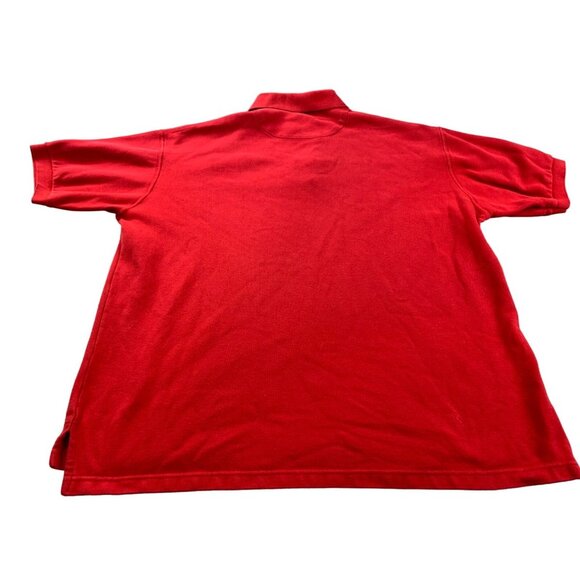 Vintage Georgia Bulldogs Polo Shirt Men XL Red NCAA Football B Resort Golf Coach - Picture 2 of 10